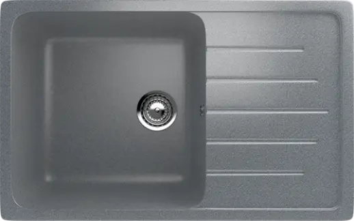 Кухонная мойка ULGRAN U-400 односекционная реверсивная