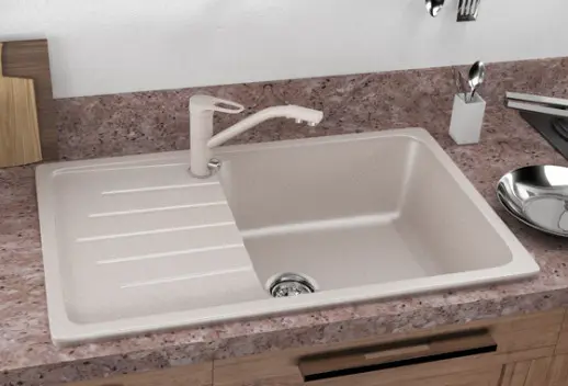 Кухонная мойка ULGRAN U-400 односекционная реверсивная