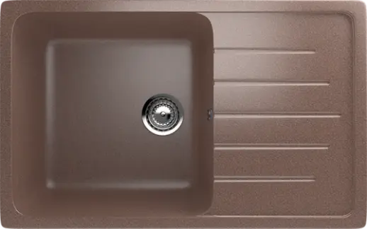 Кухонная мойка ULGRAN U-400 односекционная реверсивная