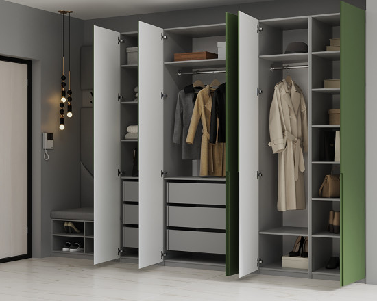 Шкаф 2500 Шарли Green