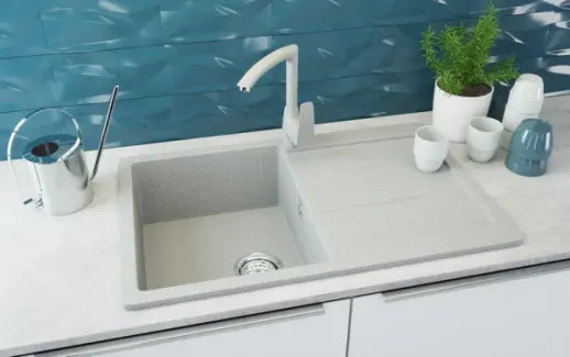 Кухонная мойка ULGRAN U-507 односекционная реверсивная