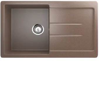 Кухонная мойка ULGRAN U-507 односекционная реверсивная