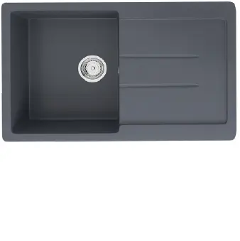Кухонная мойка ULGRAN U-507 односекционная реверсивная
