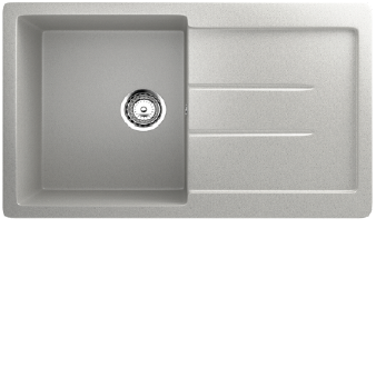 Кухонная мойка ULGRAN U-507 односекционная реверсивная