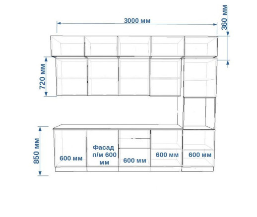 арт. 20 Акция Фаска Обсидиан - Тальк 3000