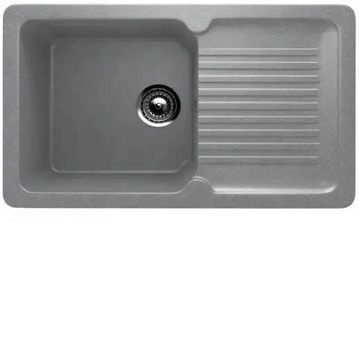 Кухонная мойка ULGRAN U-506 односекционная реверсивная