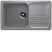 Кухонная мойка ULGRAN U-506 односекционная реверсивная
