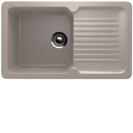 Кухонная мойка ULGRAN U-506 односекционная реверсивная