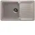 Кухонная мойка ULGRAN U-506 односекционная реверсивная
