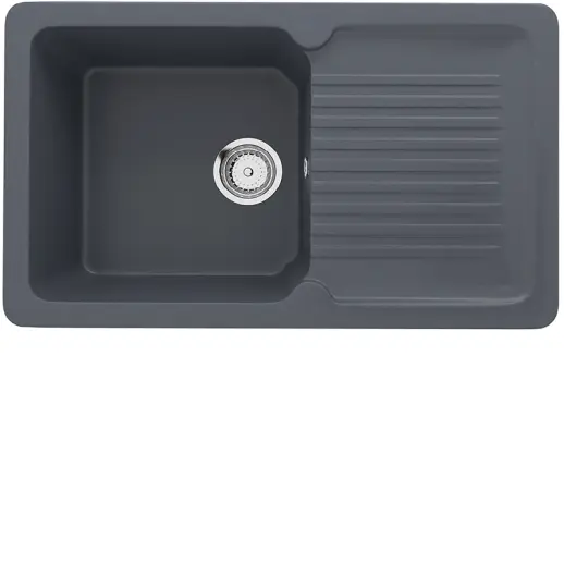 Кухонная мойка ULGRAN U-506 односекционная реверсивная