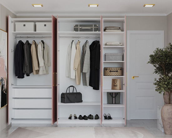 Шкаф 2500 Шарли Pink