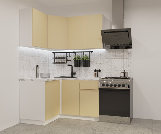 Кухонный гарнитур «Кухонный гарнитур «Стамбул Лайн - 3 (1200х1400 мм)»»