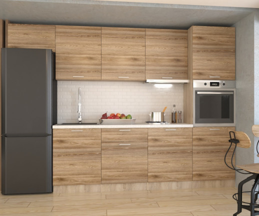 Кухонный гарнитур «Кухонный гарнитур «ЛОФТ - 7 (3000 мм)»»