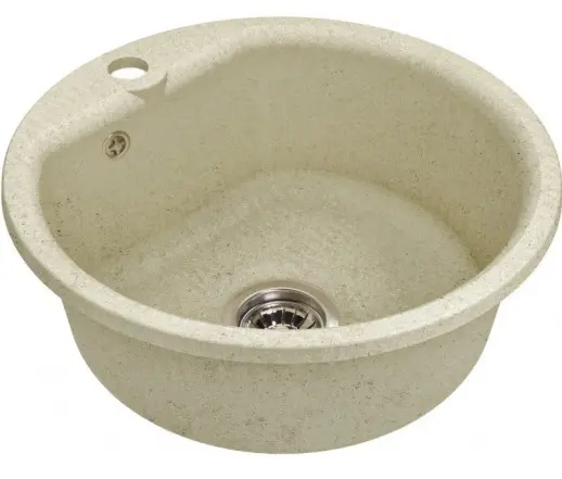 Кухонный гарнитур «Кухонный гарнитур «Кухонная мойка GranFest Smart GF-SM 435 бежевая»»