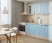Кухонный гарнитур «Кухонный гарнитур «Роялвуд Голубой Вегас - 8 (1800 мм)»»