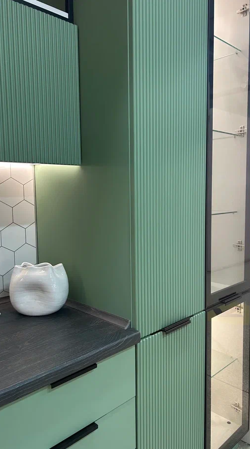 Кухонный гарнитур «Кухонный гарнитур «Болотный антискрэч 2900 мм»»