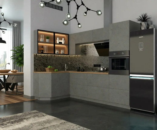 Кухонный гарнитур «Кухонный гарнитур «Сабзиро 1600х2800»»