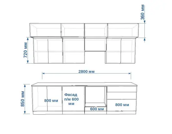 арт. 15 Акция Фаска Дуб сонома - Тальк 2800