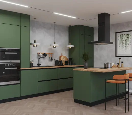 Кухонный гарнитур «Кухонный гарнитур «Шарли Green 4000»»