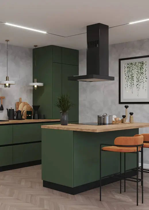 Кухонный гарнитур «Кухонный гарнитур «Шарли Green 4000»»
