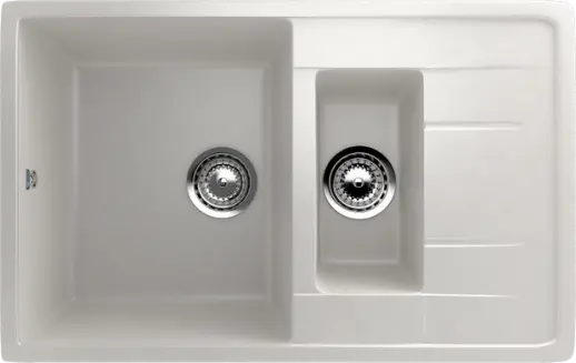 Кухонная мойка ULGRAN U-205 двухсекционная реверсивная