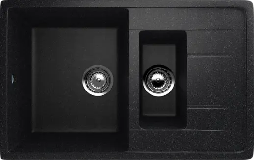 Кухонная мойка ULGRAN U-205 двухсекционная реверсивная