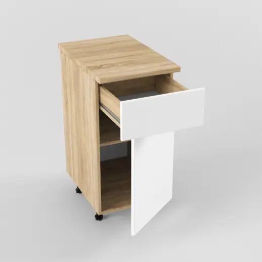 Шкаф нижний 400 1 ящик 1 дверь Тальк