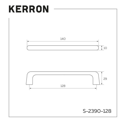 Кухонный гарнитур «Кухонный гарнитур «S-2390-128 BSG золото (128 мм)»»