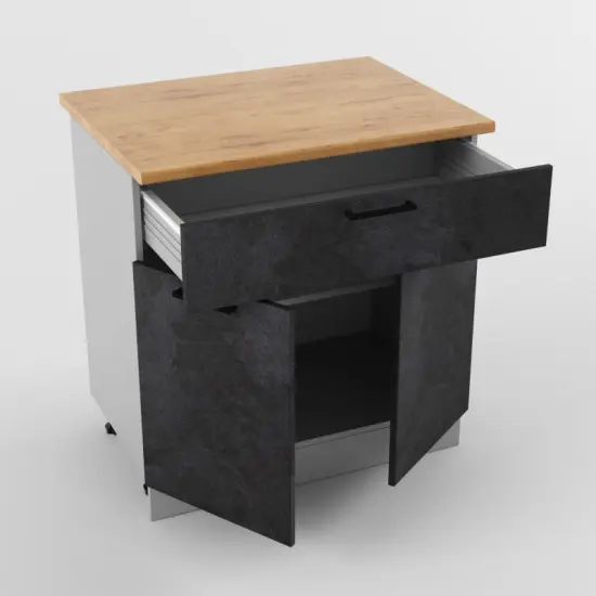 Шкаф нижний 800 с ящиком Лофт