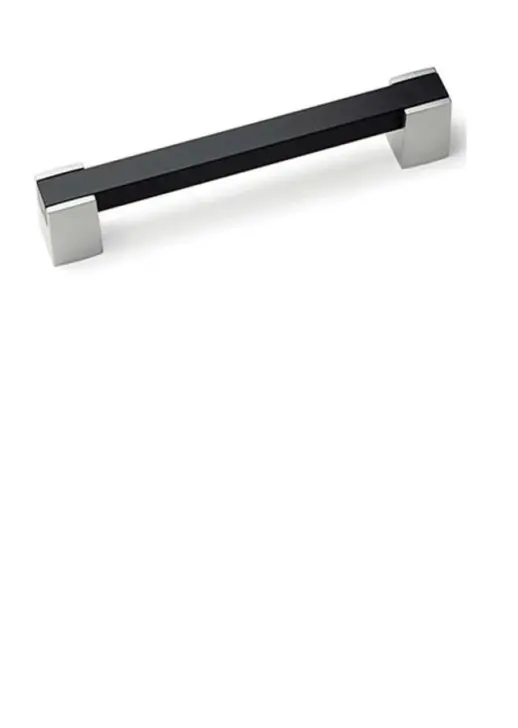 Ручка С20 металлик черная (128 мм)