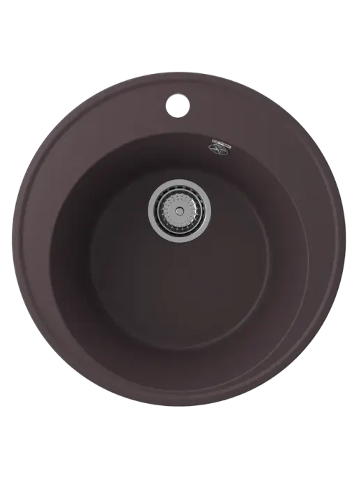 Кухонная мойка ULGRAN Quartz Nora 485 круглая