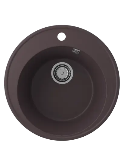 Кухонная мойка ULGRAN Quartz Nora 485 круглая