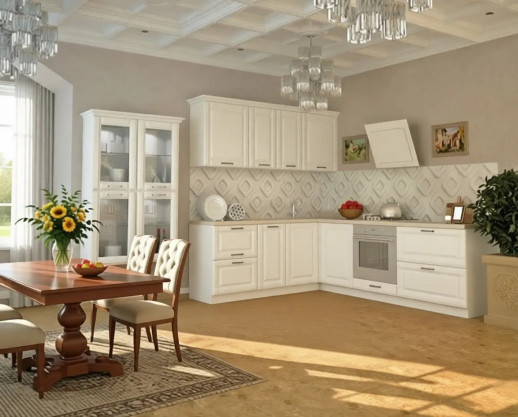 Кухонный гарнитур «Кухонный гарнитур «Фон Гляссе 2000х2600»»