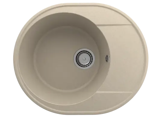 Кухонная мойка ULGRAN Quartz Nora 585 круглая