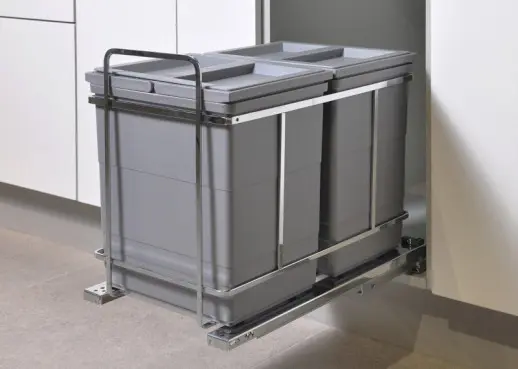 Выдвижная мусорная корзина MAX 350