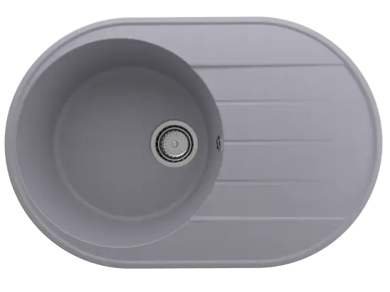 Кухонная мойка ULGRAN Quartz Nora 750 круглая