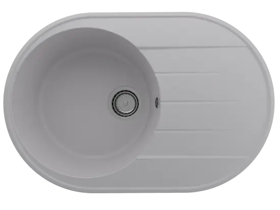 Кухонная мойка ULGRAN Quartz Nora 750 круглая