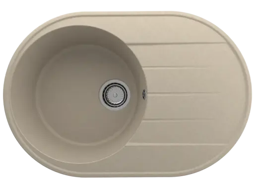 Кухонная мойка ULGRAN Quartz Nora 750 круглая