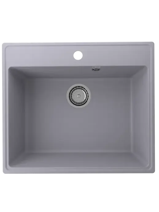 Кухонная мойка ULGRAN Quartz Forte 580 квадратная
