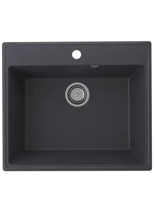 Кухонная мойка ULGRAN Quartz Forte 580 квадратная