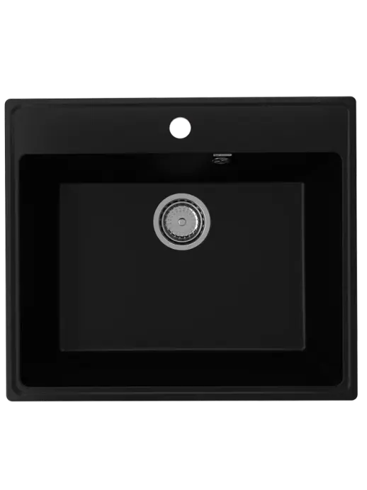 Кухонная мойка ULGRAN Quartz Forte 580 квадратная