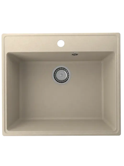 Кухонная мойка ULGRAN Quartz Forte 580 квадратная