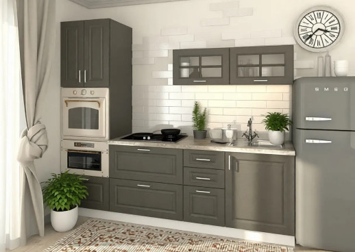 Кухонный гарнитур «Кухонный гарнитур «Манат RE-15 2400»»