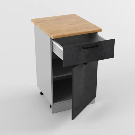 Шкаф нижний 500 с ящиком Лофт  