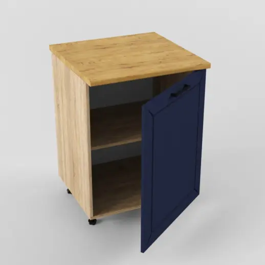 Шкаф нижний 600 Океания Кристалл