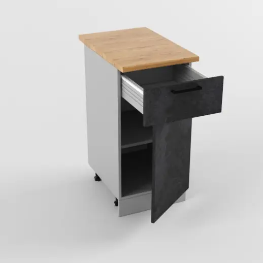 Шкаф нижний 400 с ящиком Лофт