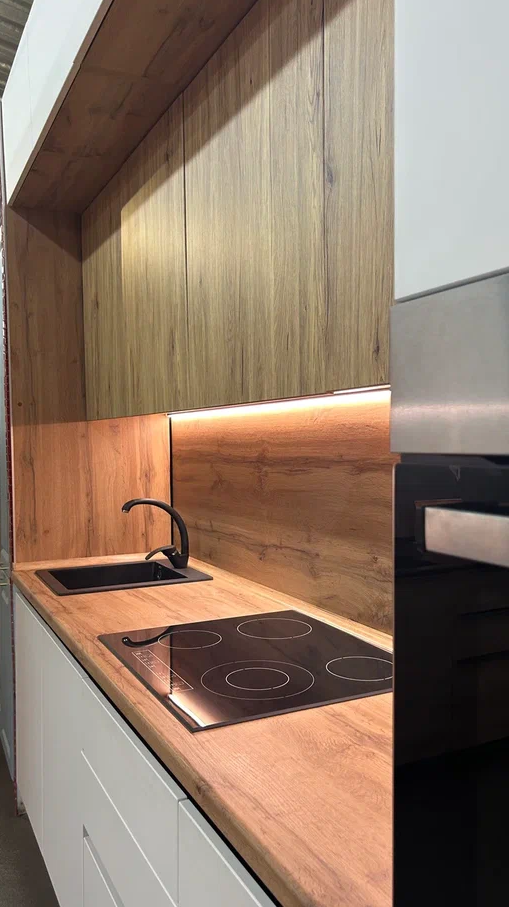 Кухонный гарнитур «Кухонный гарнитур «Рустик соломенный 2700 мм»»