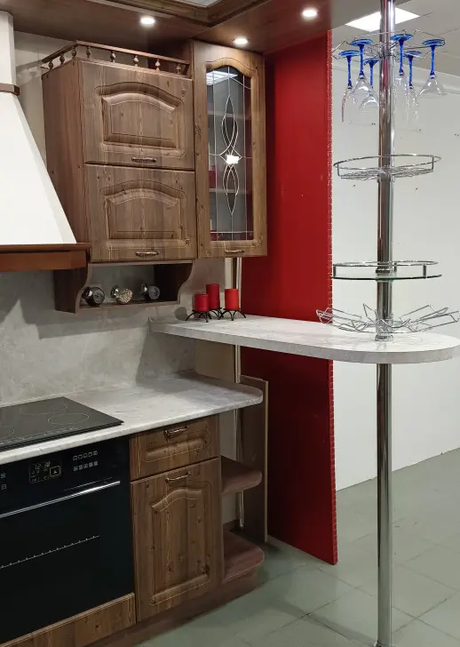 Кухонный гарнитур «Кухонный гарнитур «Орех латте»»