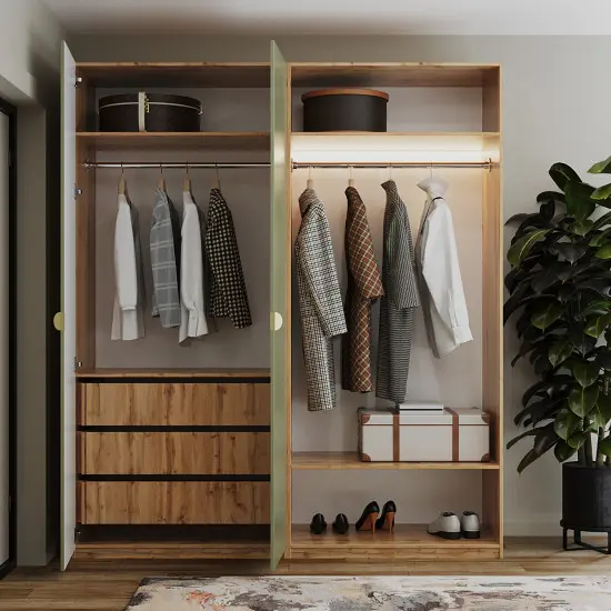 Шкаф 3000 Тальк Вельвет