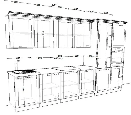 Венеция Индиго Рустик натур 3600